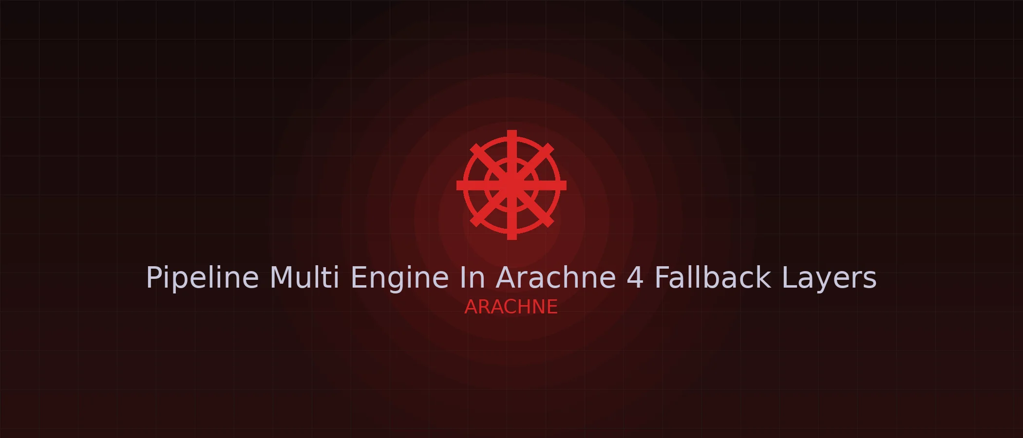 Multi-engine pipeline in Arachne — 4 fallback layers
